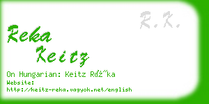 reka keitz business card